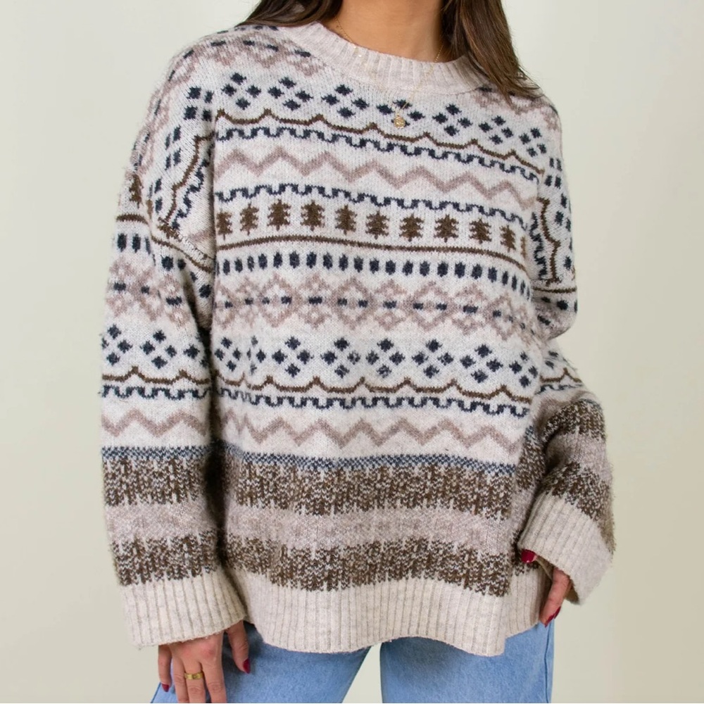 NWT Grey Bandit Cool Vibes Sweater